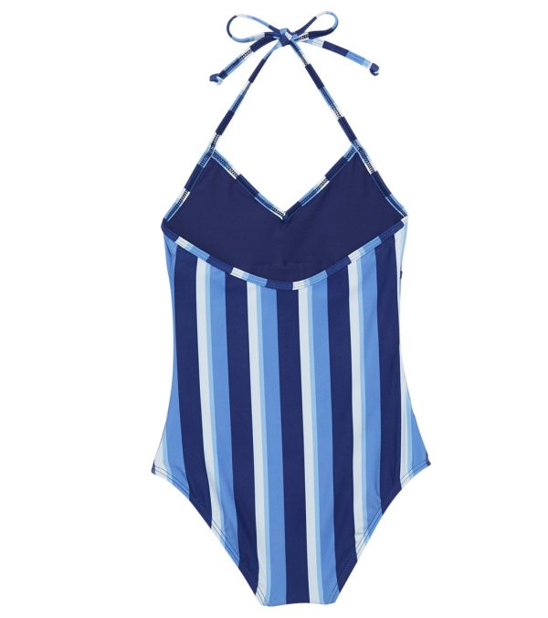 Splendid Girls  Parallel Stripe One Piece Swimsuit (Big Kid) on Sale - Image 2