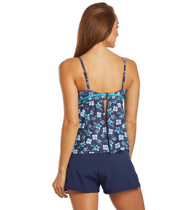 Beach House Garden Variety Poppy Tankini Top Online - Image 3