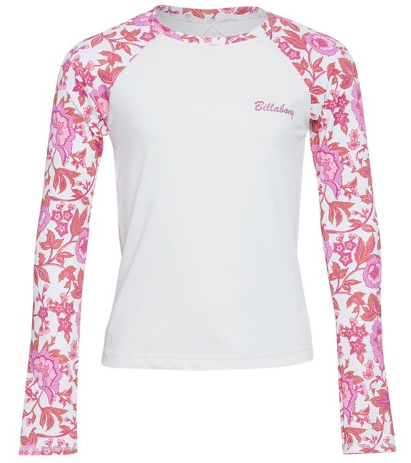 Billabong Girls  Take A Trip Long Sleeve Rashguard (Little Kid, Big Kid) For Cheap