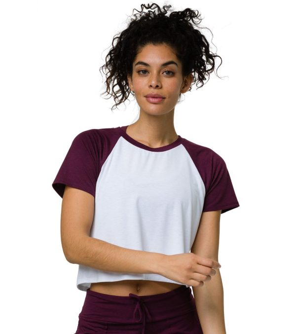 Onzie Baseball Crop Top Online Hot Sale